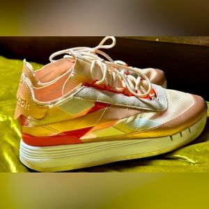 Reebok Womens Legacy 83 FY7315 Pink Casual Shoes Sneakers